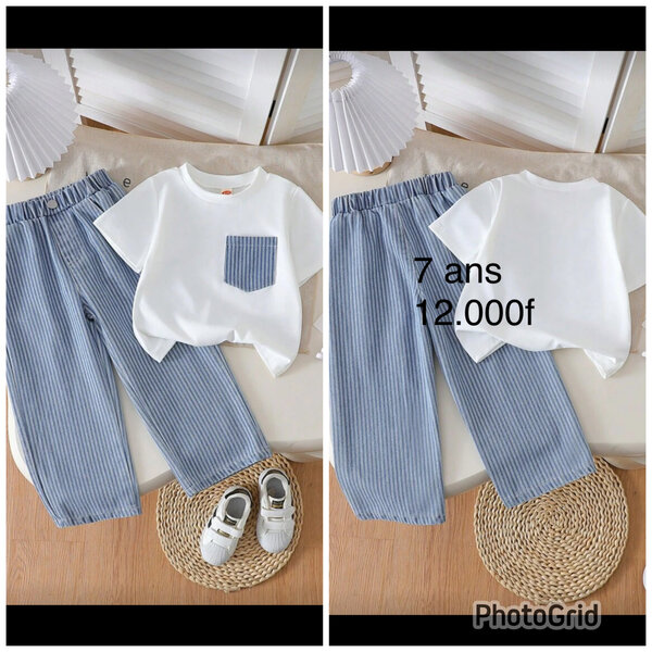 Lot de vêtements enfants