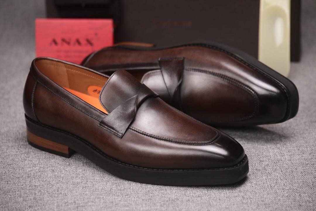 Mocassins en cuir élégants