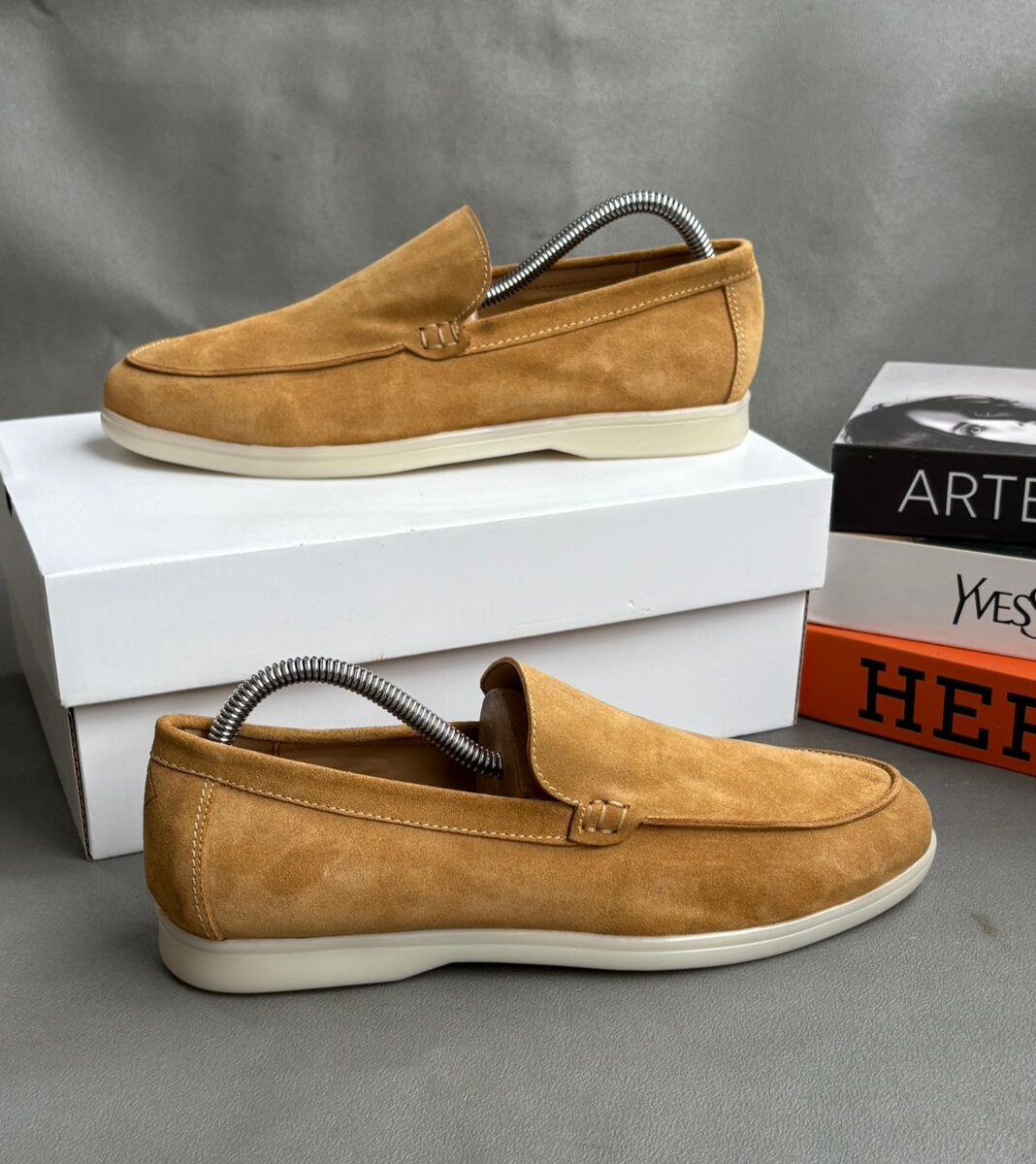 Mocassins en daim élégants