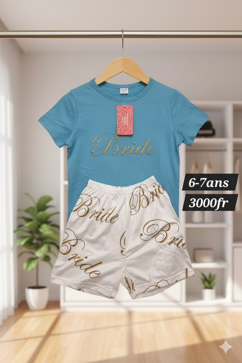 Ensemble T-shirt et Short Enfant