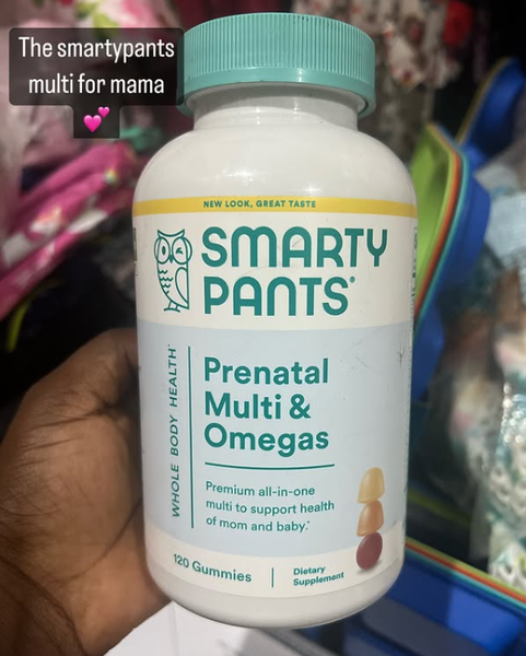 THE SMARTYPANTS MULTI AND OMEGAS FOR MAMAS