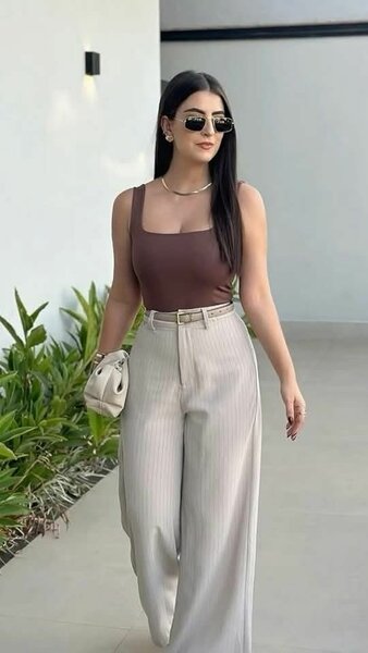 Pantalon ample élégant