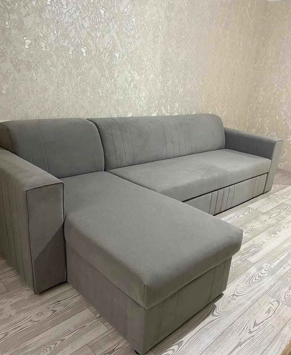 L shape Sofa bed with bottom compartment