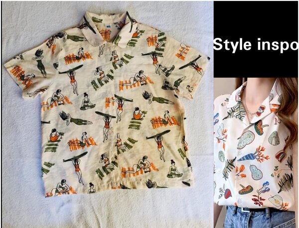 Salaula crop tops and tops