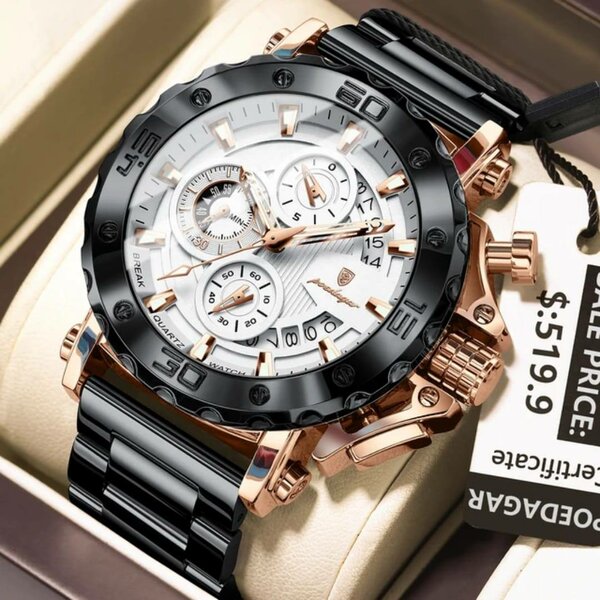 Montre Bracelet Chronographe Homme