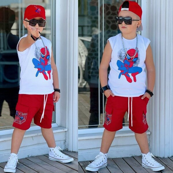 Ensemble Garçon Super-héros