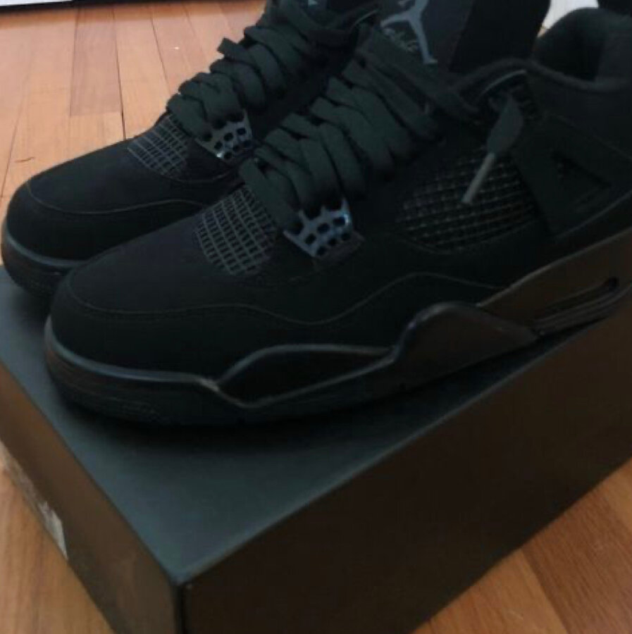 Baskets noires Air Retro