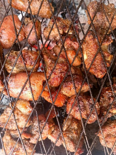 Porc Africain Braisé +Attieke