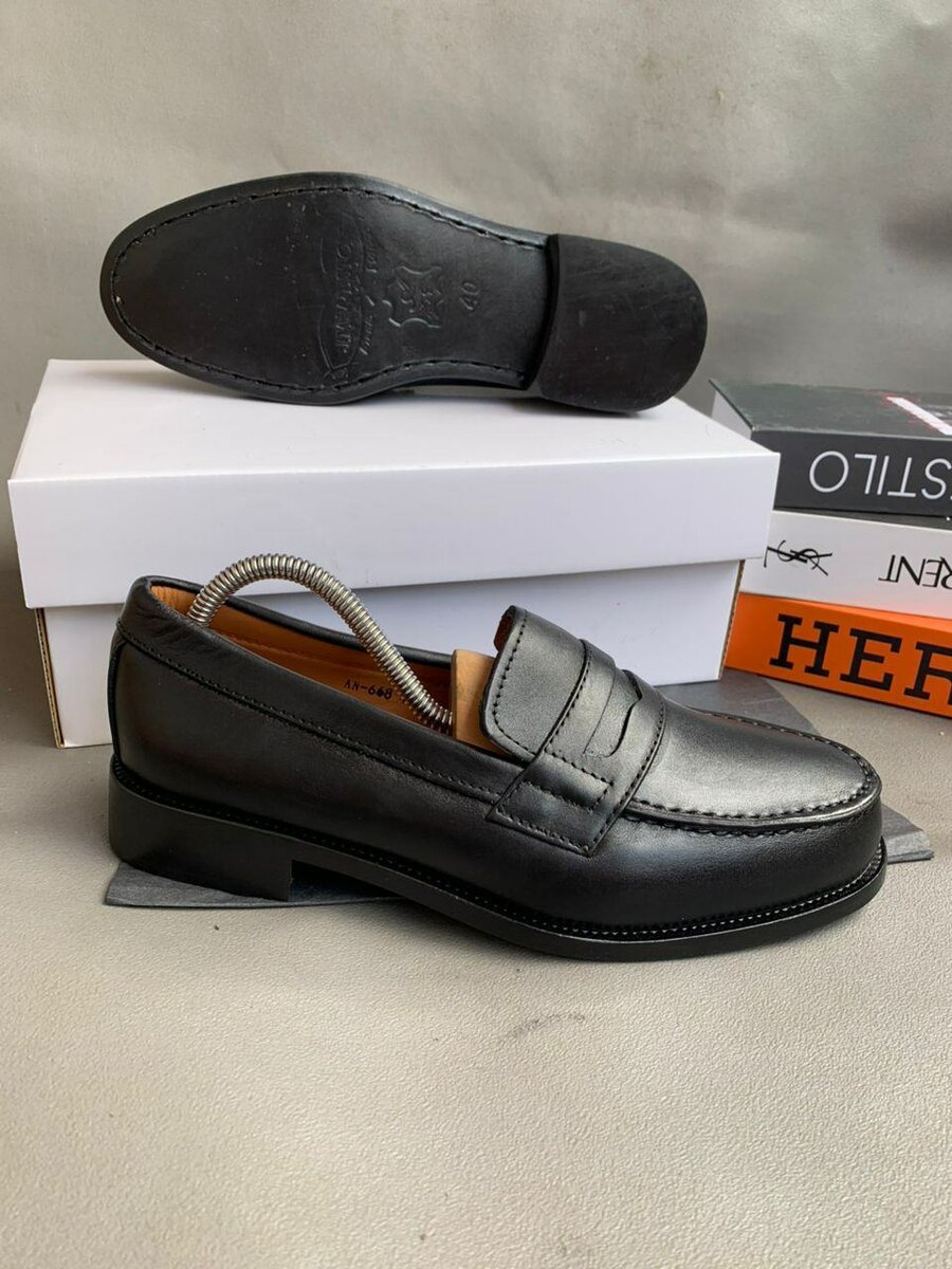 Mocassins en cuir élégants