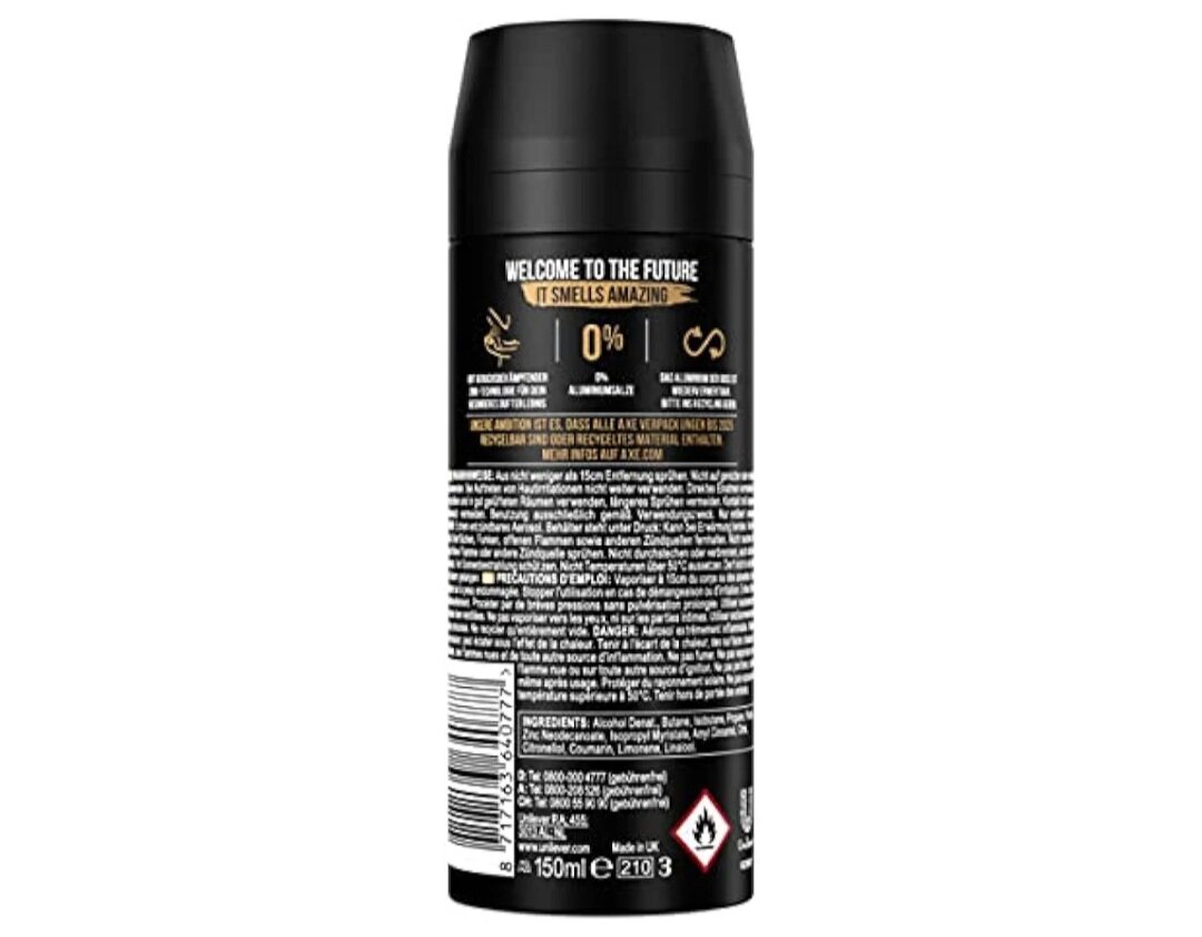 Déodorant AXE DARK TEMPTATION CHOCOLATE