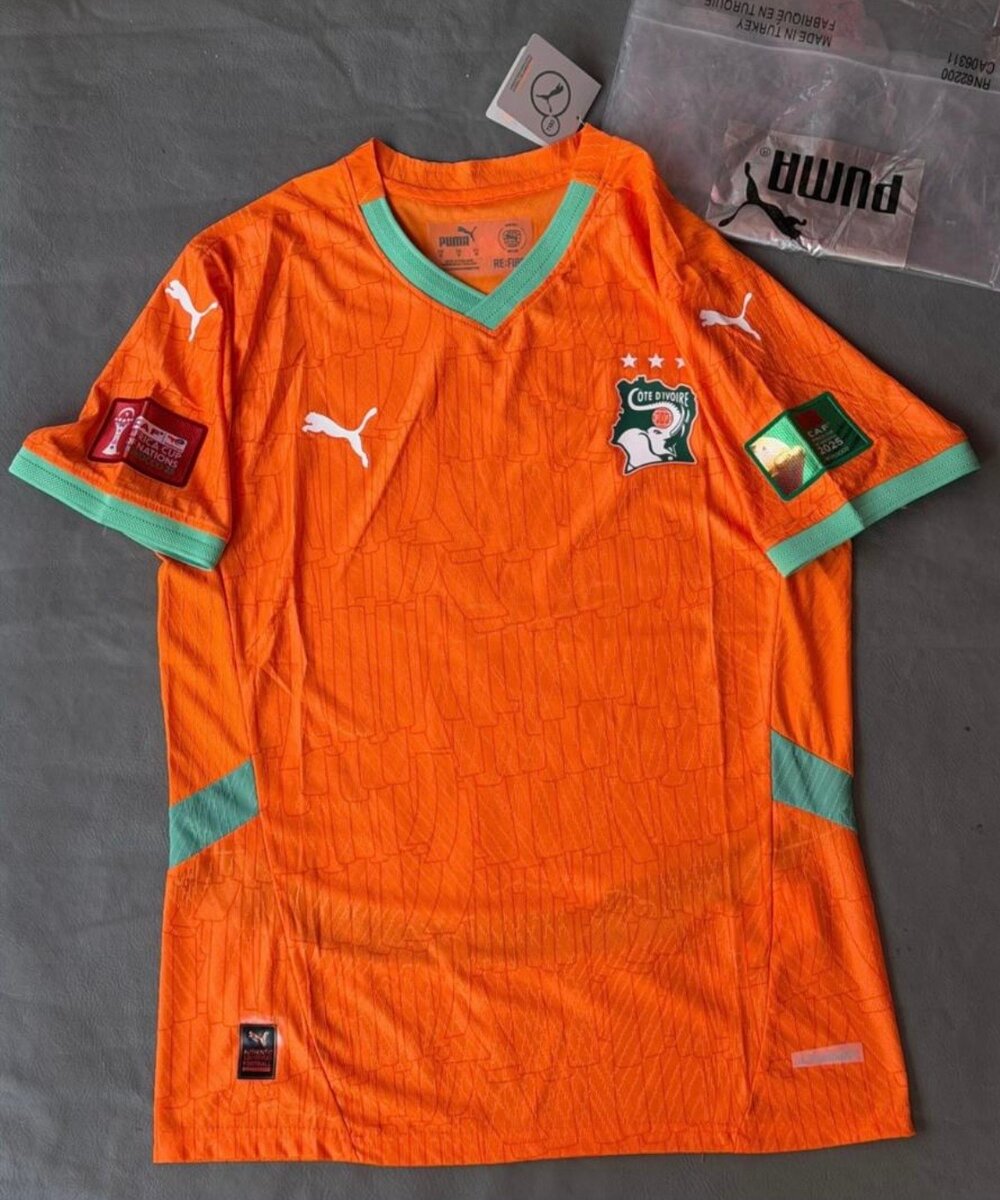 Maillot Équipe de Côte d'Ivoire