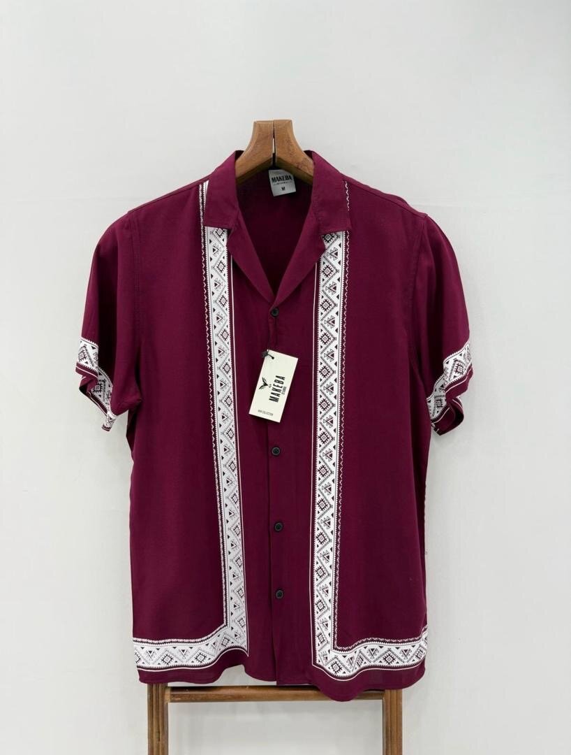 Chemise Vintage Élégante Homme