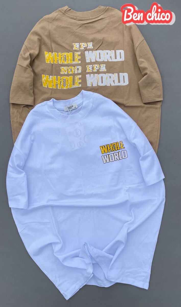 T-shirts graphiques tendance Ben Chico