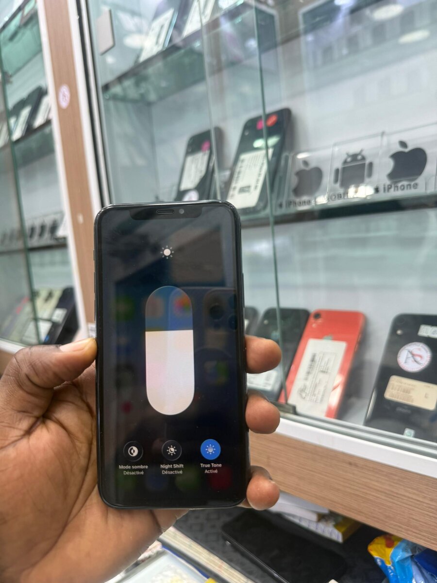 11 pro message écran et batter