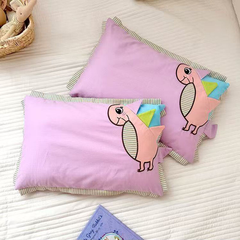 Taie d'oreiller enfant dinosaure