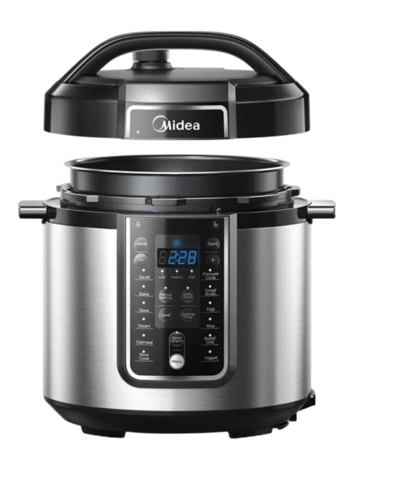 Midea 5.7L Electric Pressure Cooker w/ LED Display|