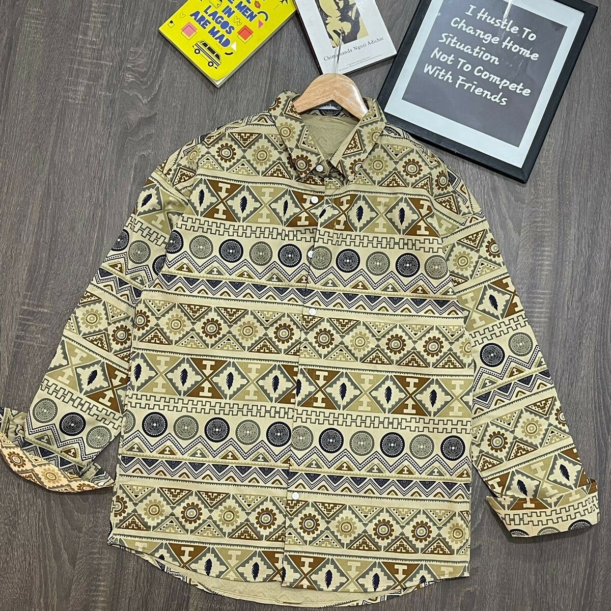 LONG SLEEVES BUTTON SHIRT