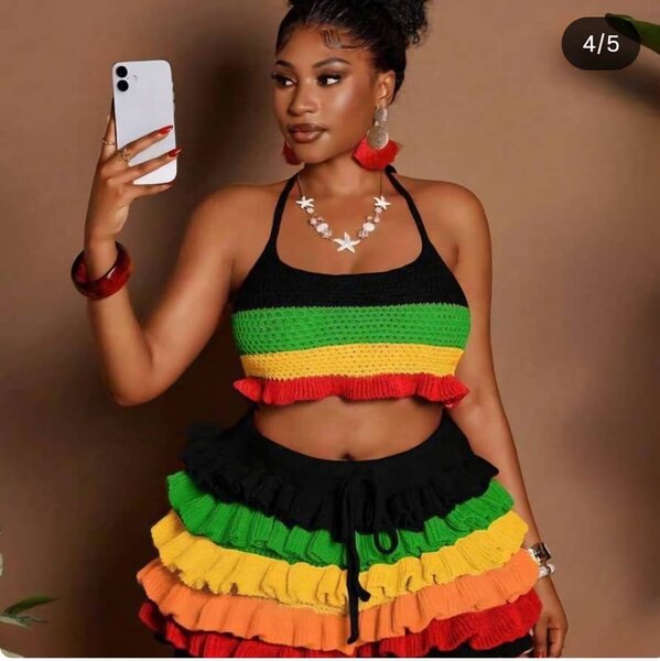 Ensemble Crochet Coloré