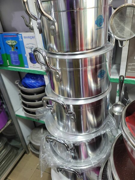 Set de casseroles en aluminium 5 pièces