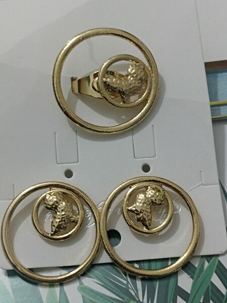 Ensemble Bijoux Femme Doré