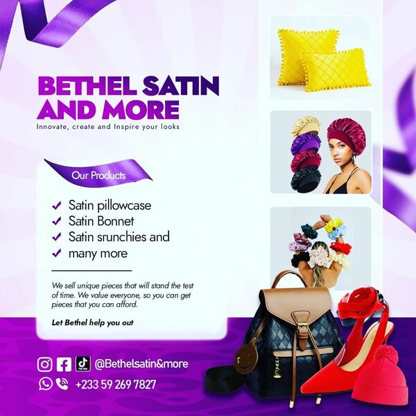 Bethel satin and mor