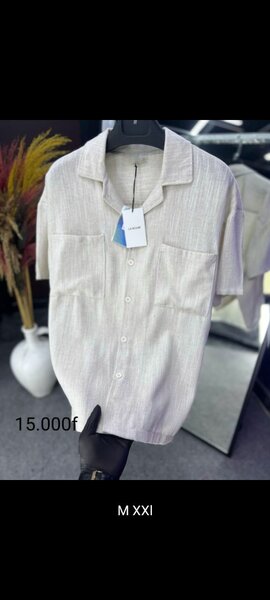 Chemise légère en lin homme