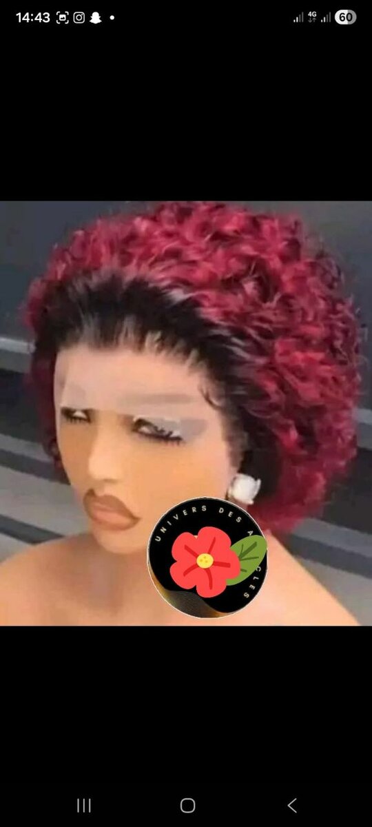 Perruque Bouclée HD Lace Frontale