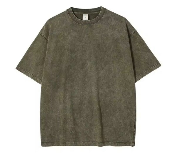 T-shirt oversize unisexe délavé