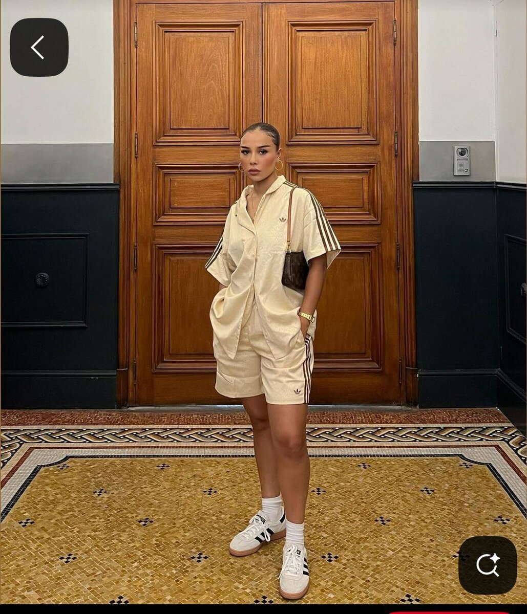 Ensemble décontracté beige Femme