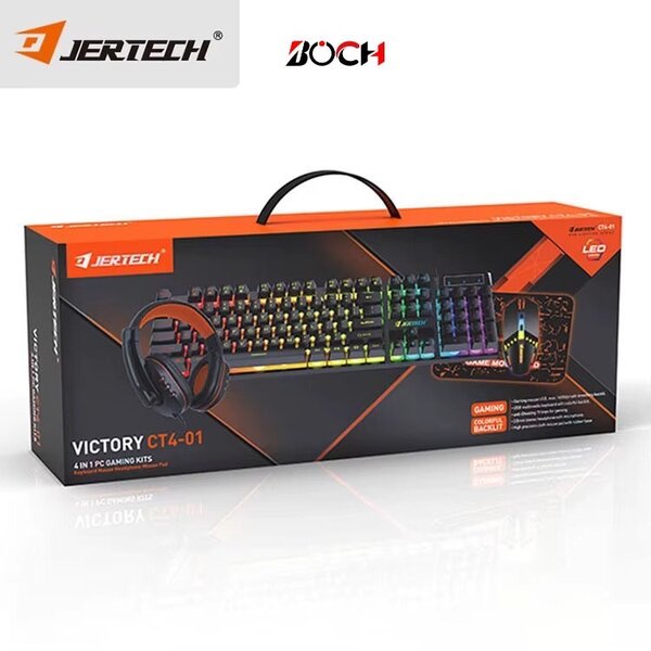 Kit Gaming JERTECH RGB 4-en-1
