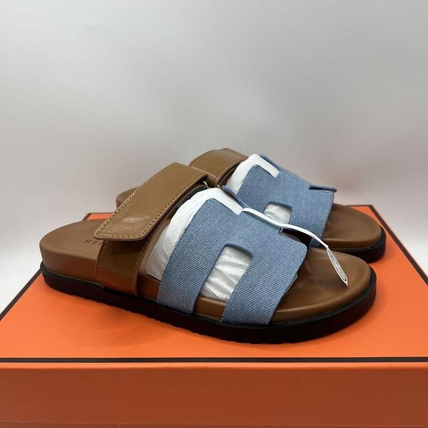 Sandales en cuir tendance