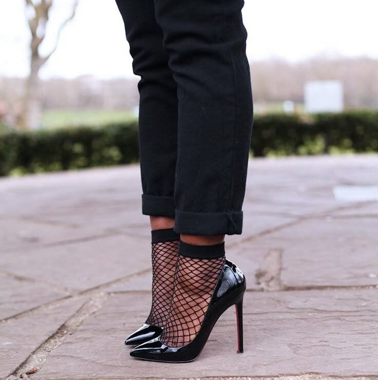 Chaussettes résille élégantes