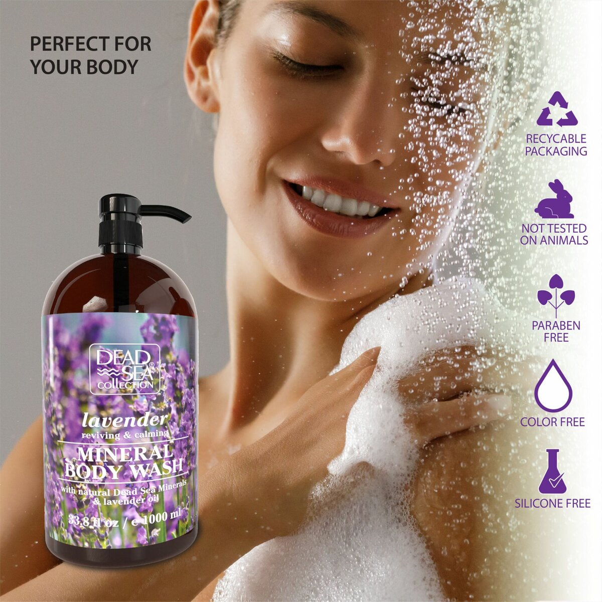 Dead sea body wash