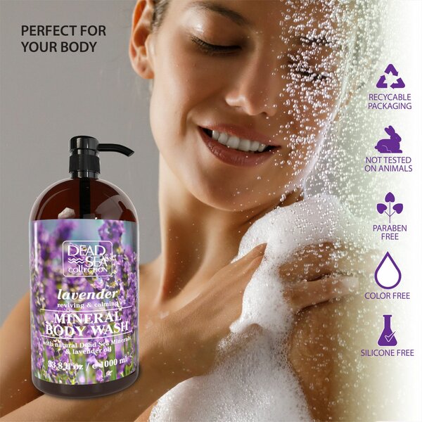 Dead sea body wash