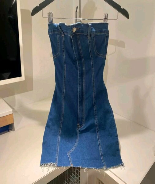 Denim dress