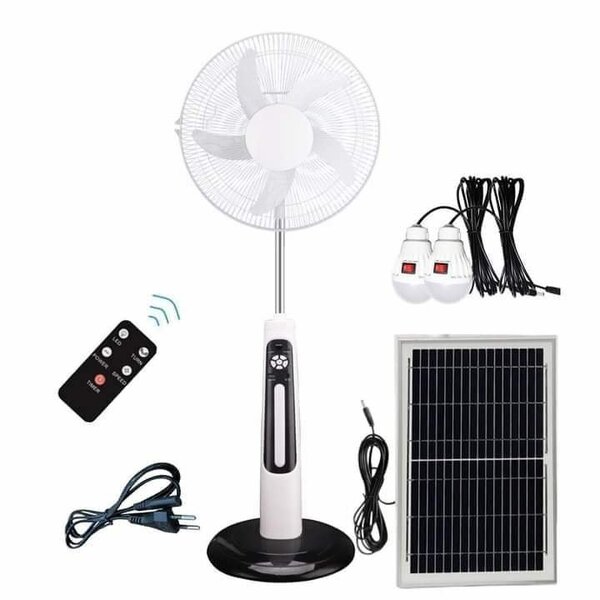 ORIGINAL RECHARGEABLE FANS WITH SOLAR AND ETC