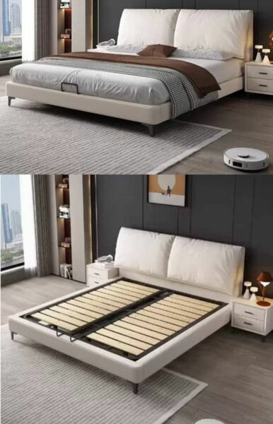 Lit Double Moderne Confortable