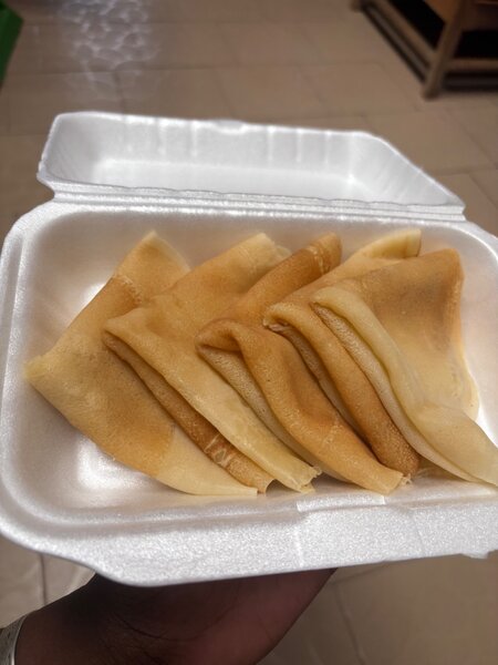 Crêpes Gourmandes en Barquette