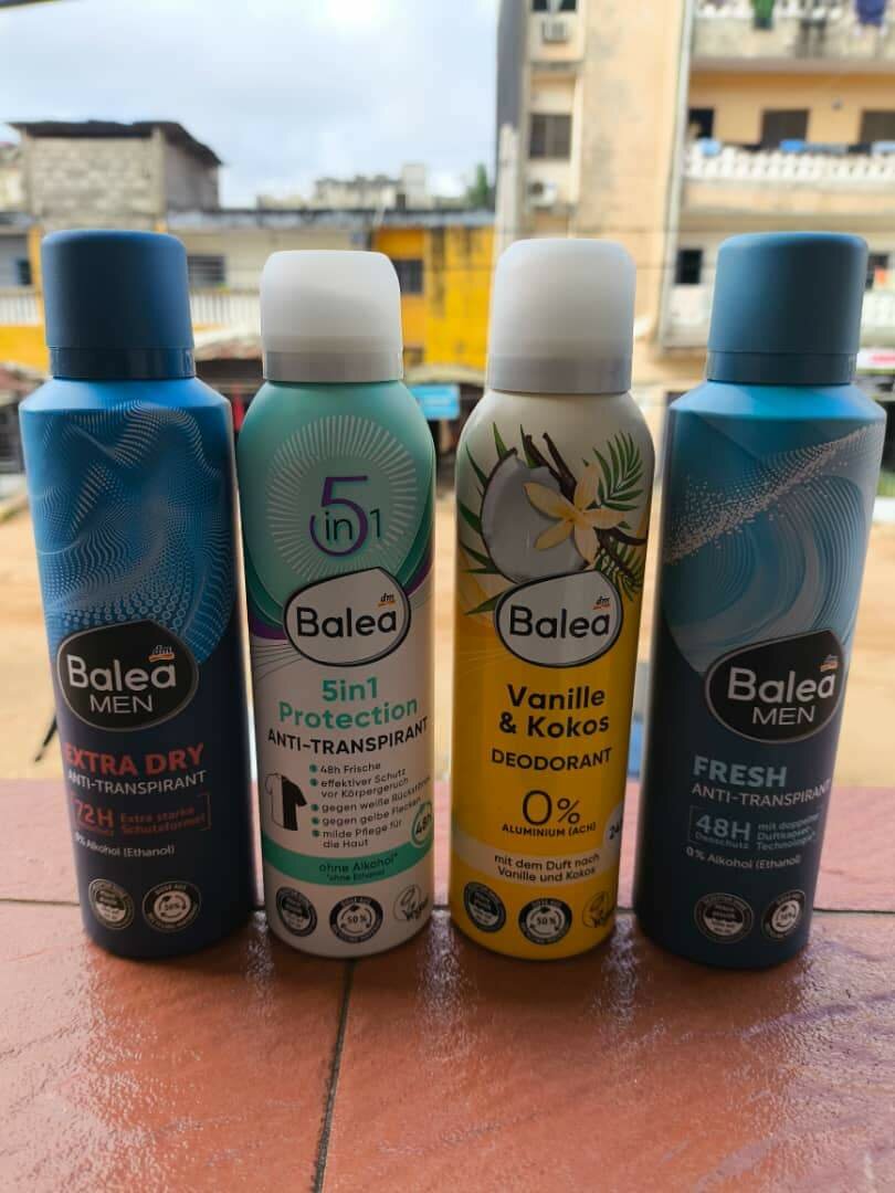 Déodorants Balea variés