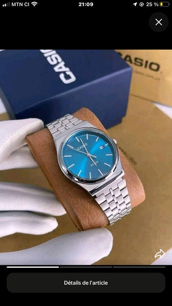 Montre Casio Bleu