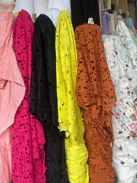 Cutwork lace shirts