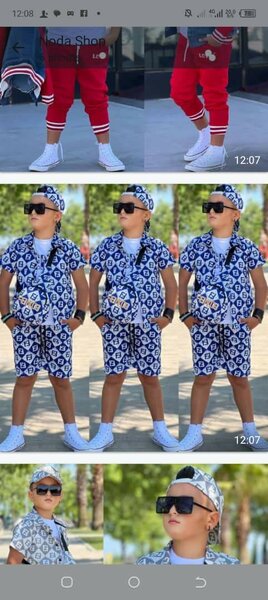 Ensemble été garçon stylé