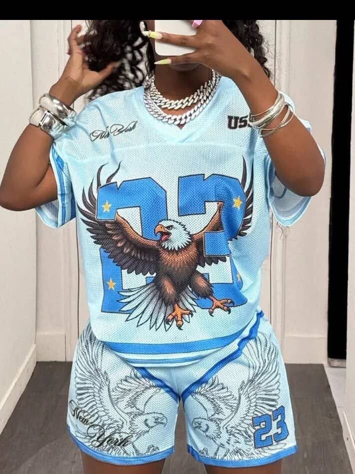 Ensemble sport coloré 23