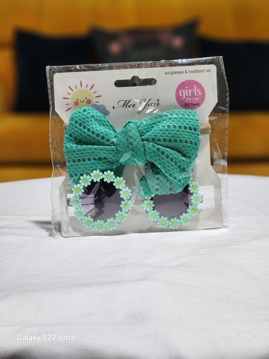 Ensemble barrette lunette pour fille