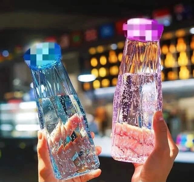 Carafe en Cristal Multicolore