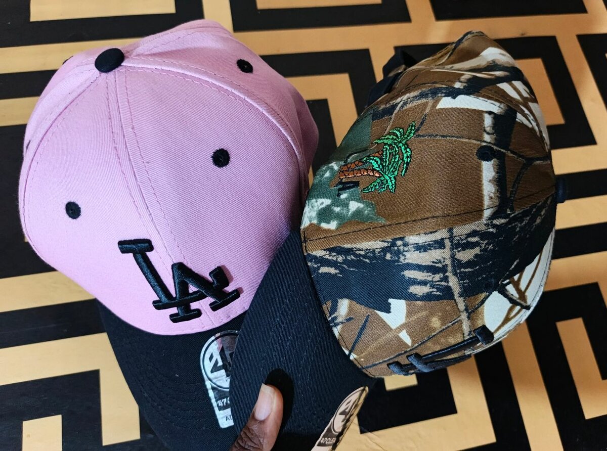 Casquette LA Rose et Camo