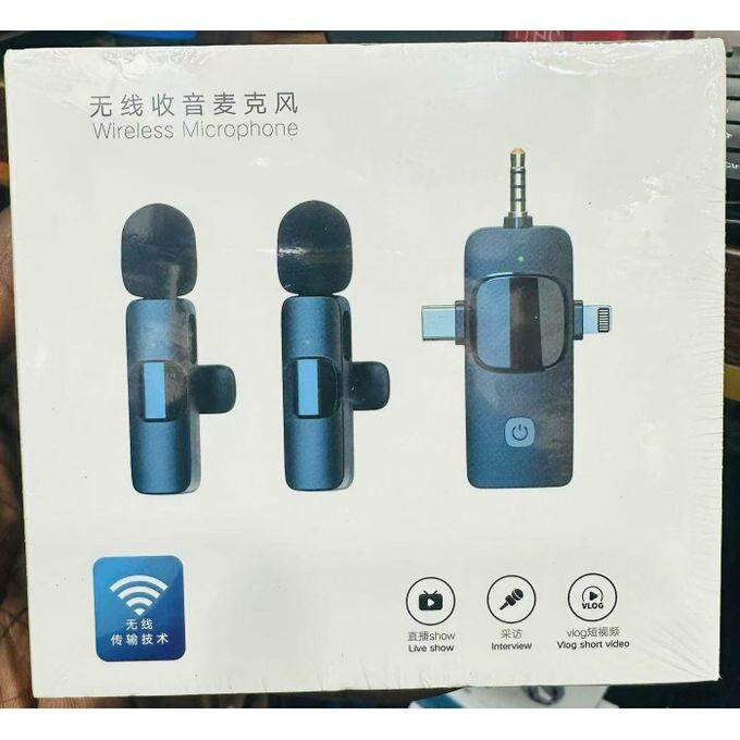 Microphone sans fil compact