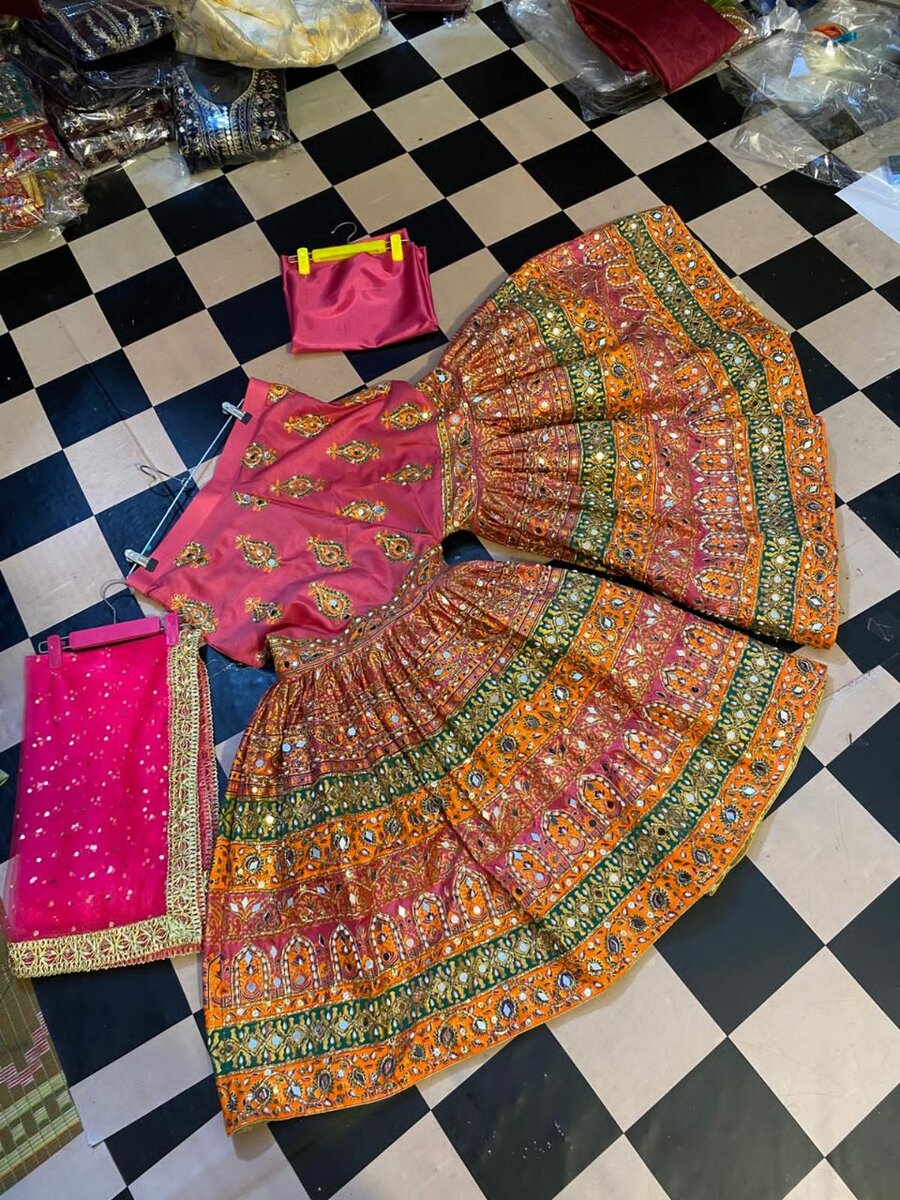 Gharara 3pc set (10 colour option available)