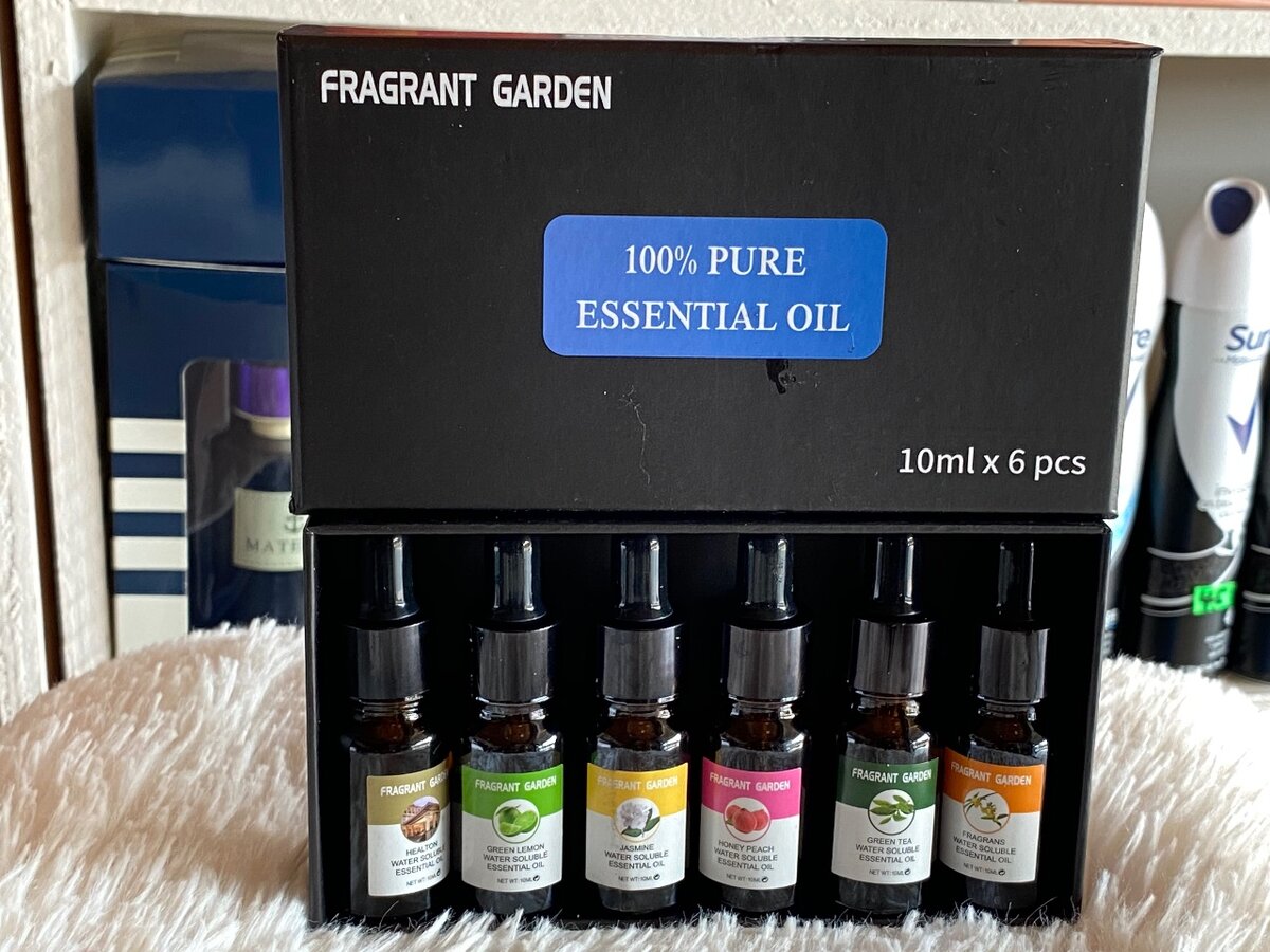 Fragrant Garden Pure Essential Oil for Diffuser - 6 Pieces