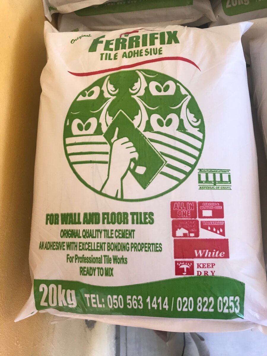 Ferrifix tiles cement